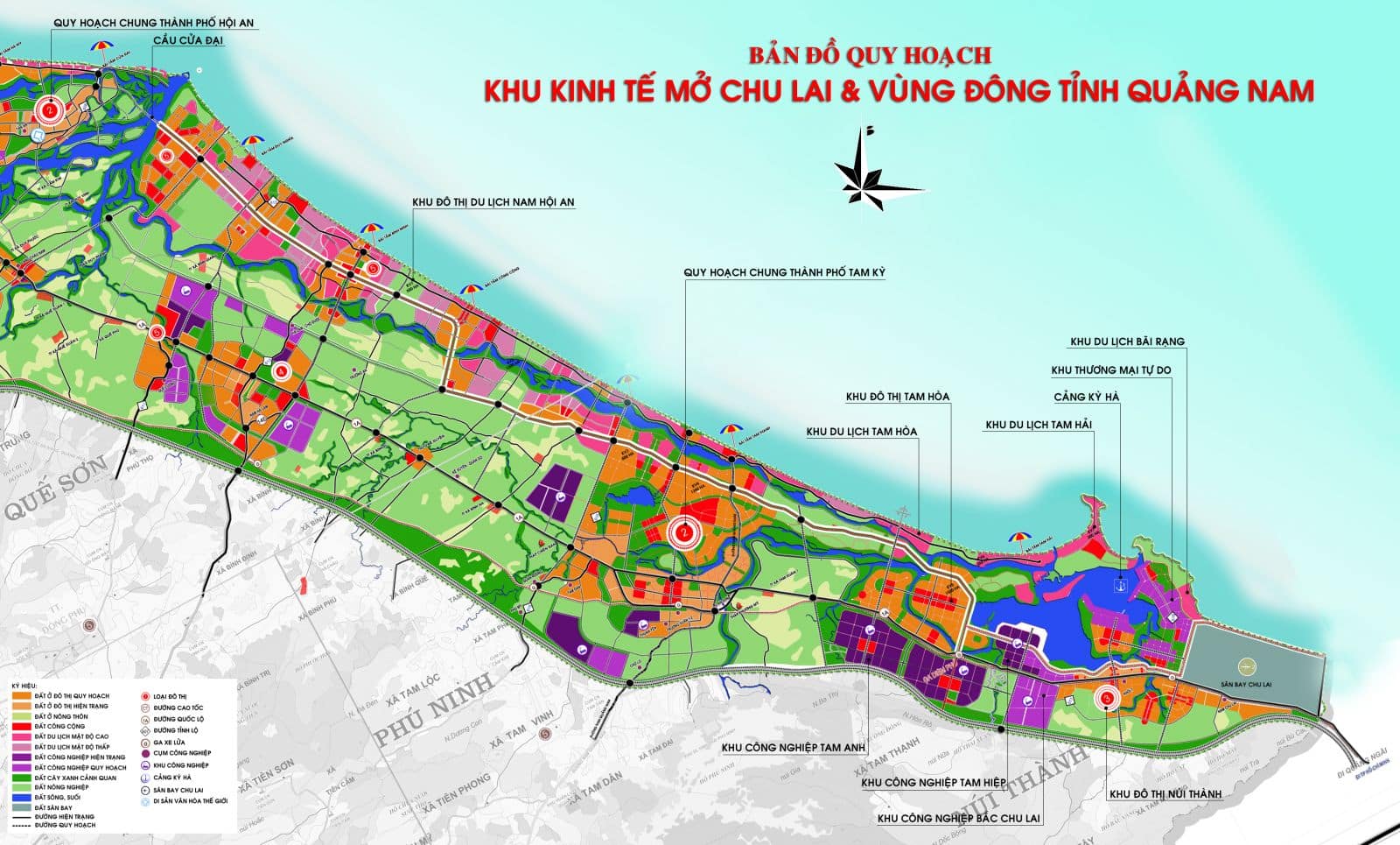 Theo quy hoạch chung, Thăng Bình được xác định thuộc cụm động lực số 2 hành lang kinh tế, có gần 9.000 ha nằm trong Khu kinh tế mở Chu Lai